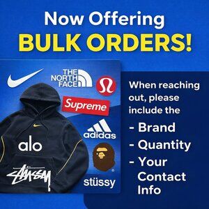 Now offering bulk orders!
